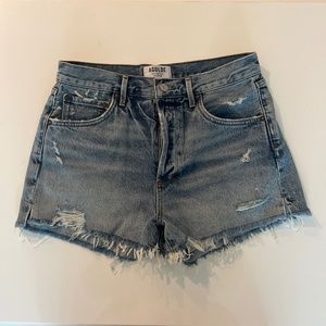 Agolde Parker vintage cut off shorts